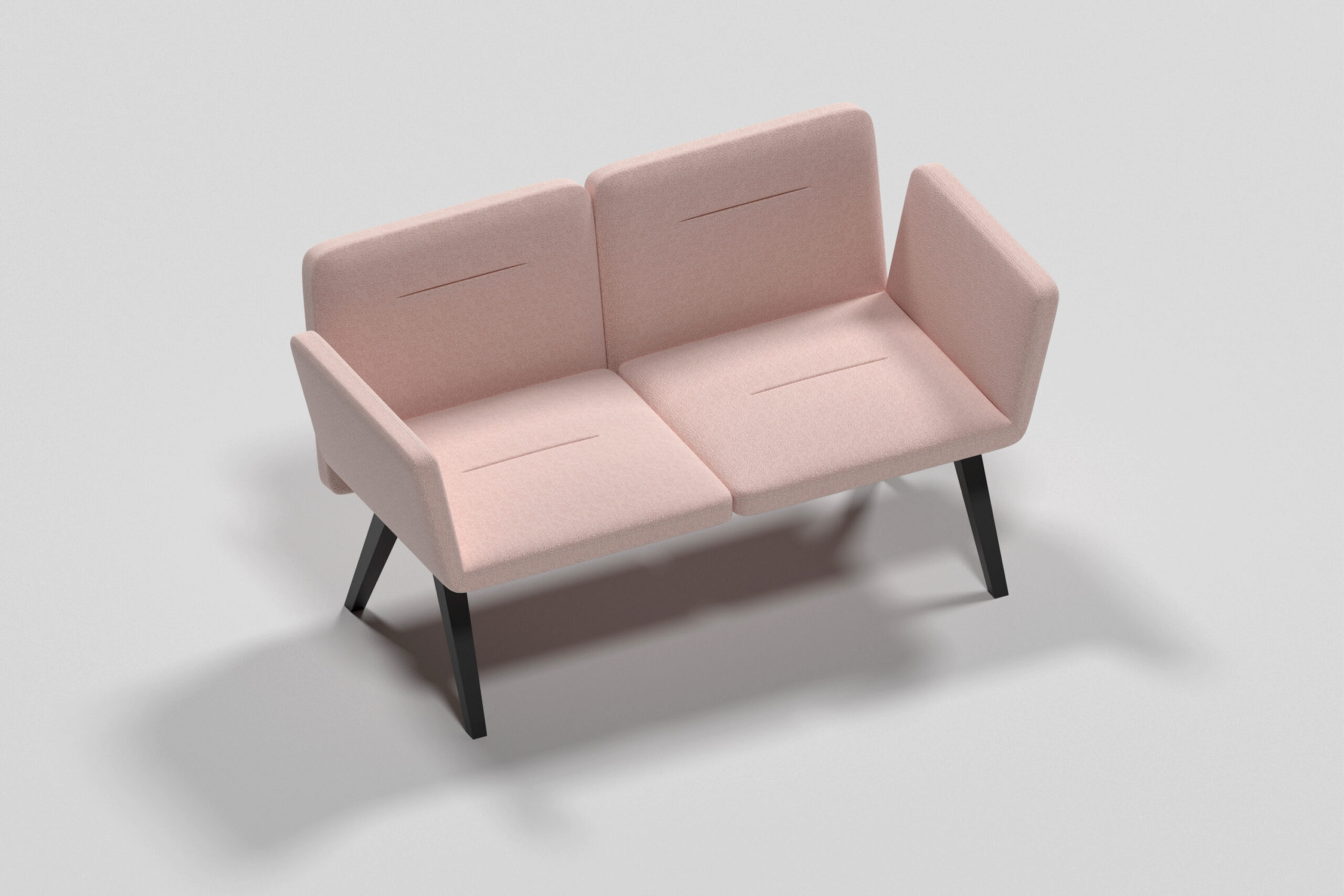 2 Seater with Back | 2 Seater
