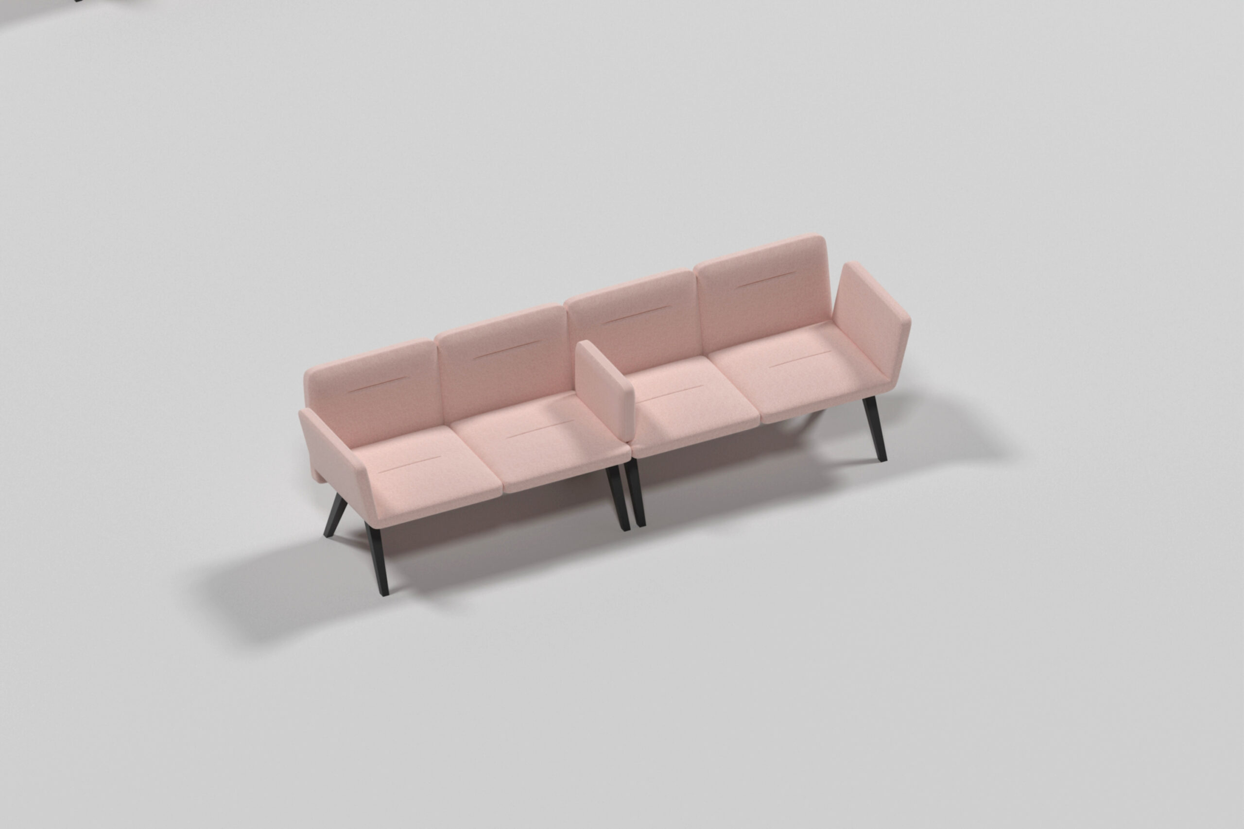 4 Seater with Mid Armrest | 4 Seater