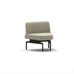 Corner Single Seat with Back | Modular Sofas