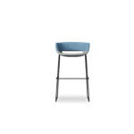 Low Back Bar Stool with Sled Base | Bar Stools