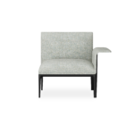 Left Curved Armchair | 1 Seater