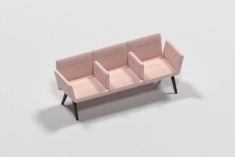 3 Seater with Mid Armrest