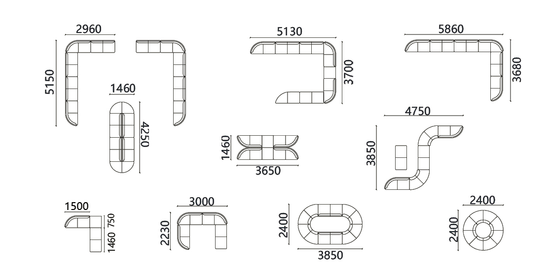 Right Corner Back | Corner Sofas