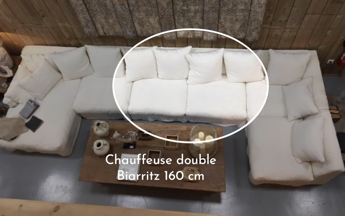 Armless Chair 2 Seats 160 cm | 2 Seater