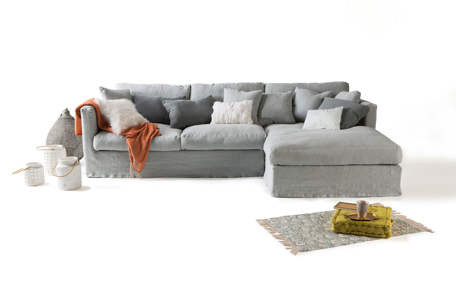 Arm Long Chair 110 x 180 cm | Chaise Lounge& Daybeds