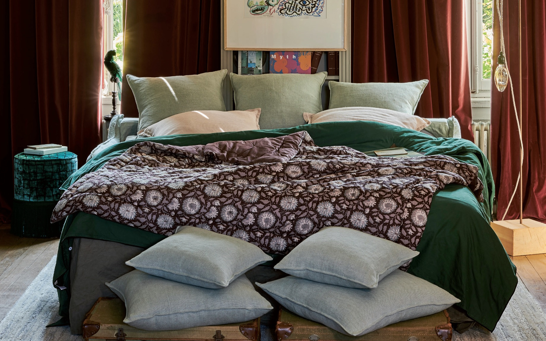 2 Seats Sofa Bed 156 cm | 2 Seater