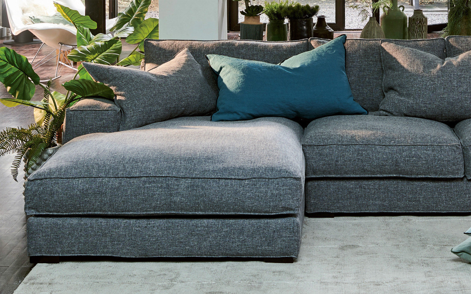 L/R Arm Long Chair 130 X 188 cm | 1 Seater