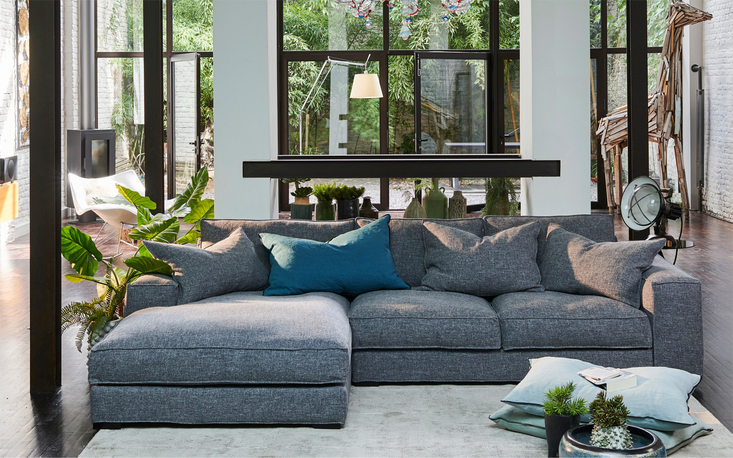 3 Seats Sofa 223 cm | 3 Seater