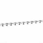 Strip WH NHT N1 Nickel 04 | Nails & Buttons