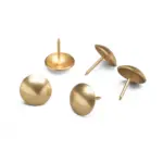 Nail N4 Mt Gold Matt 03 | Nails & Buttons