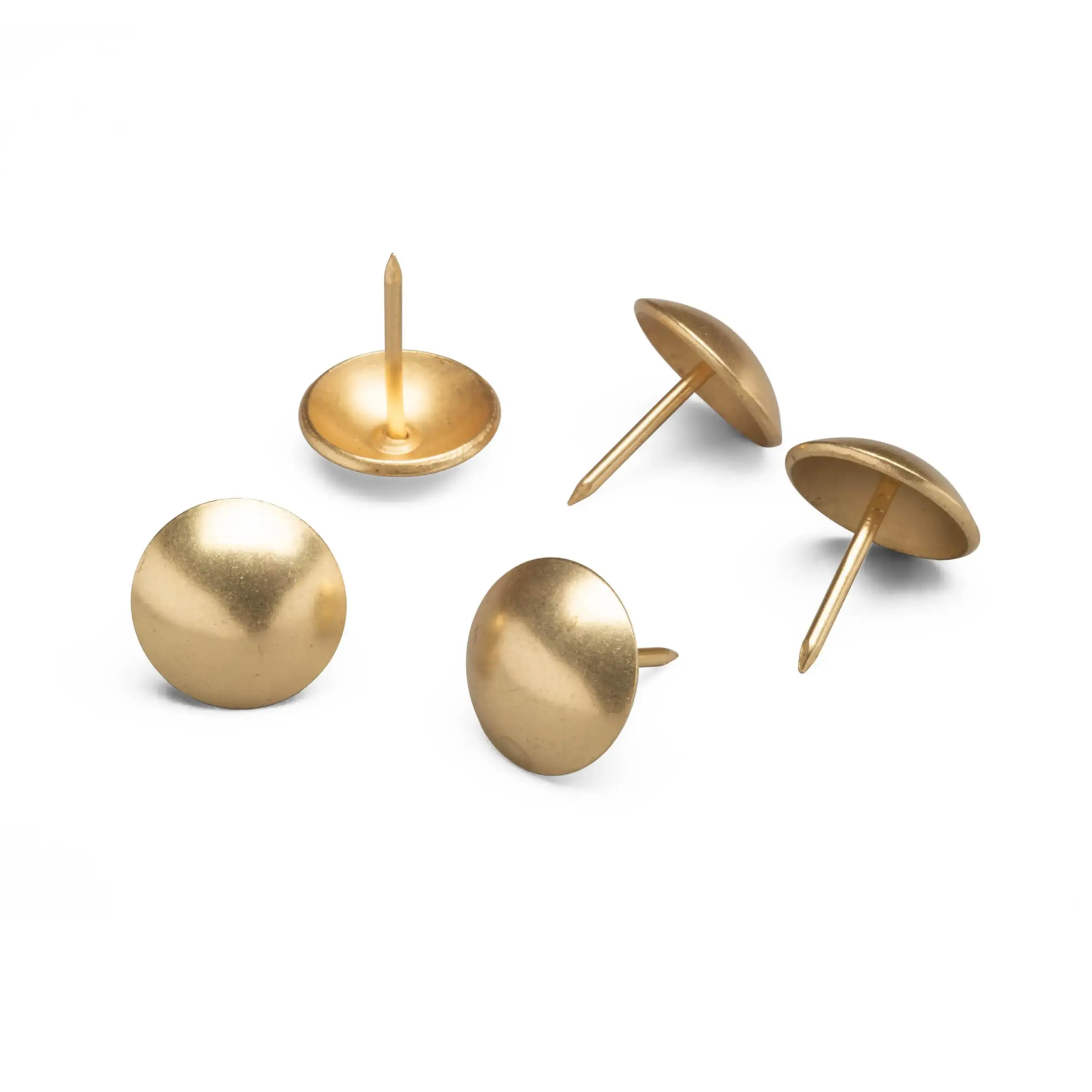 Nail N4 Mt Gold Matt 03 | Nails & Buttons
