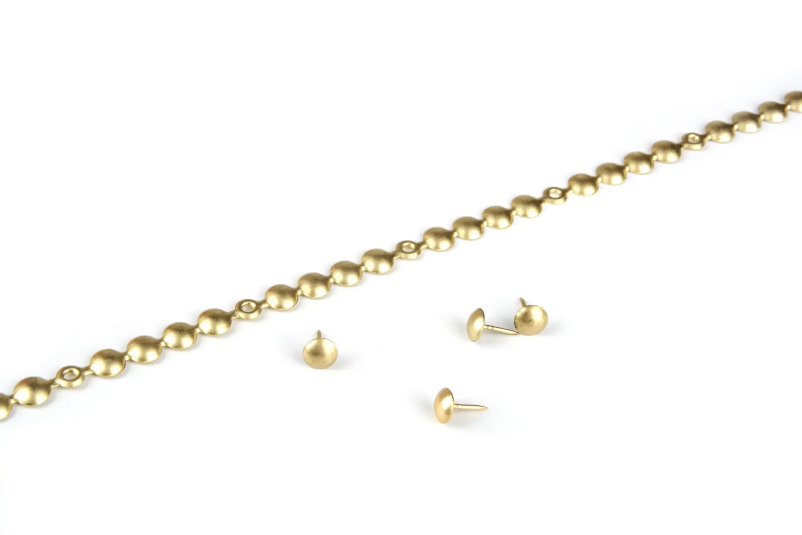 Strip NHT N1 Mt Gold Matt 03 | Nails & Buttons