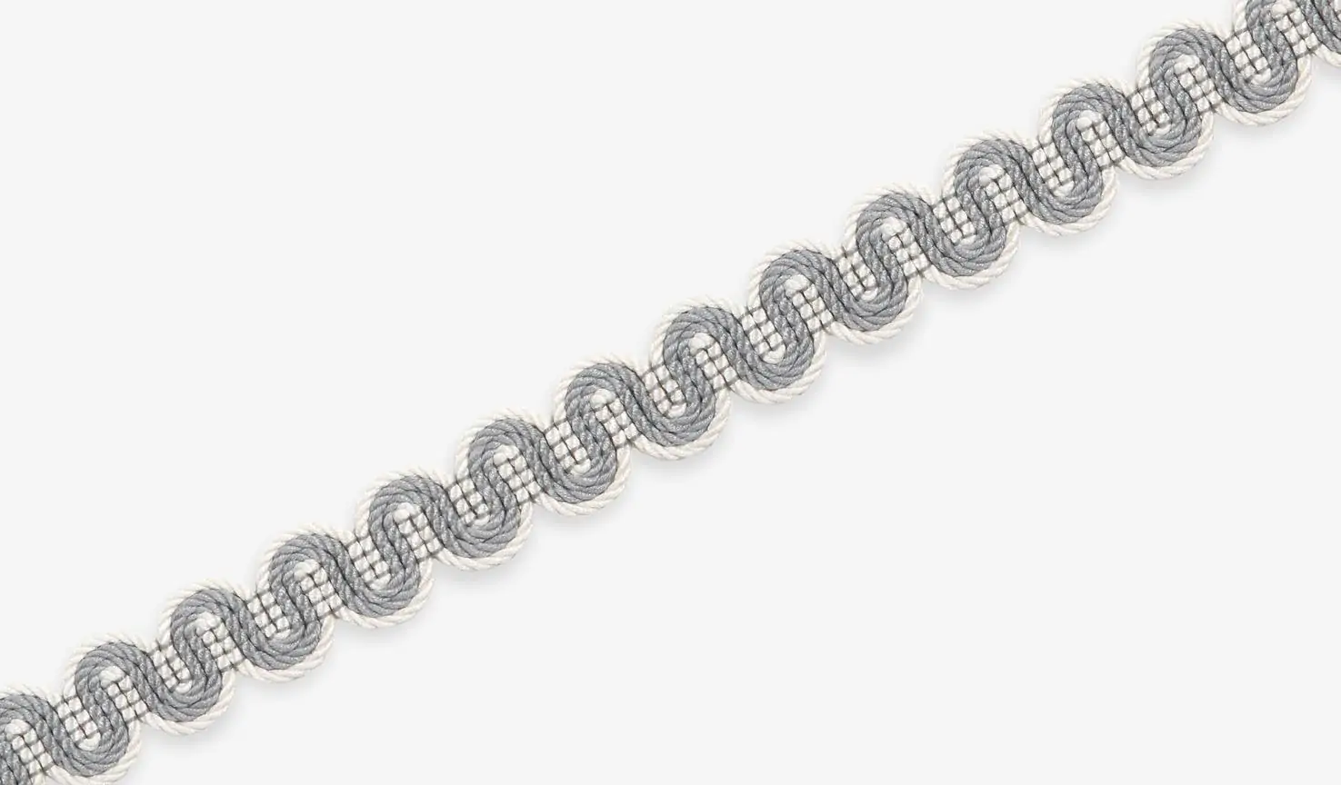 Mineral Grey 13 | Braids & Ribbons