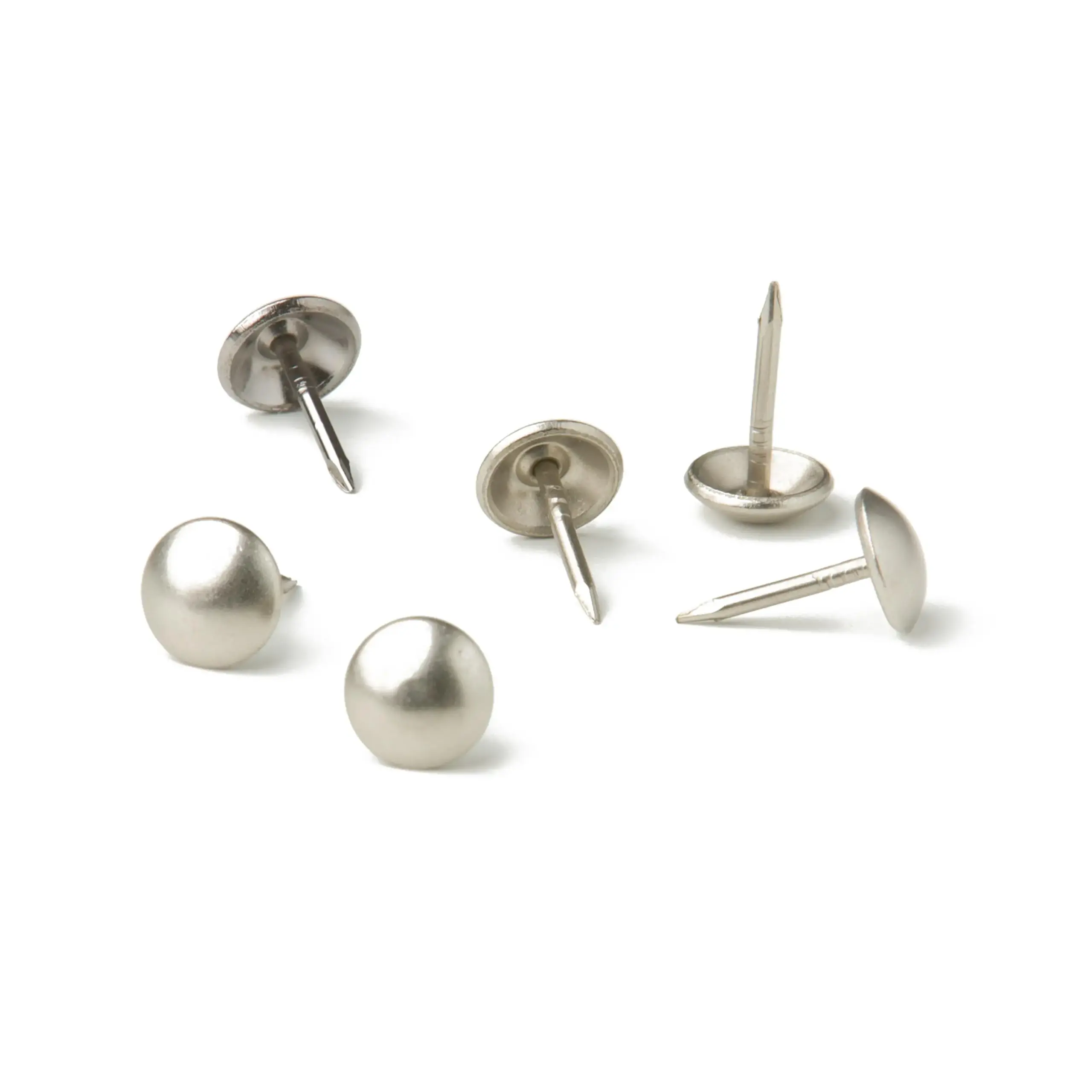 Nail N1 Mt Nickel Matt 04 | Nails & Buttons