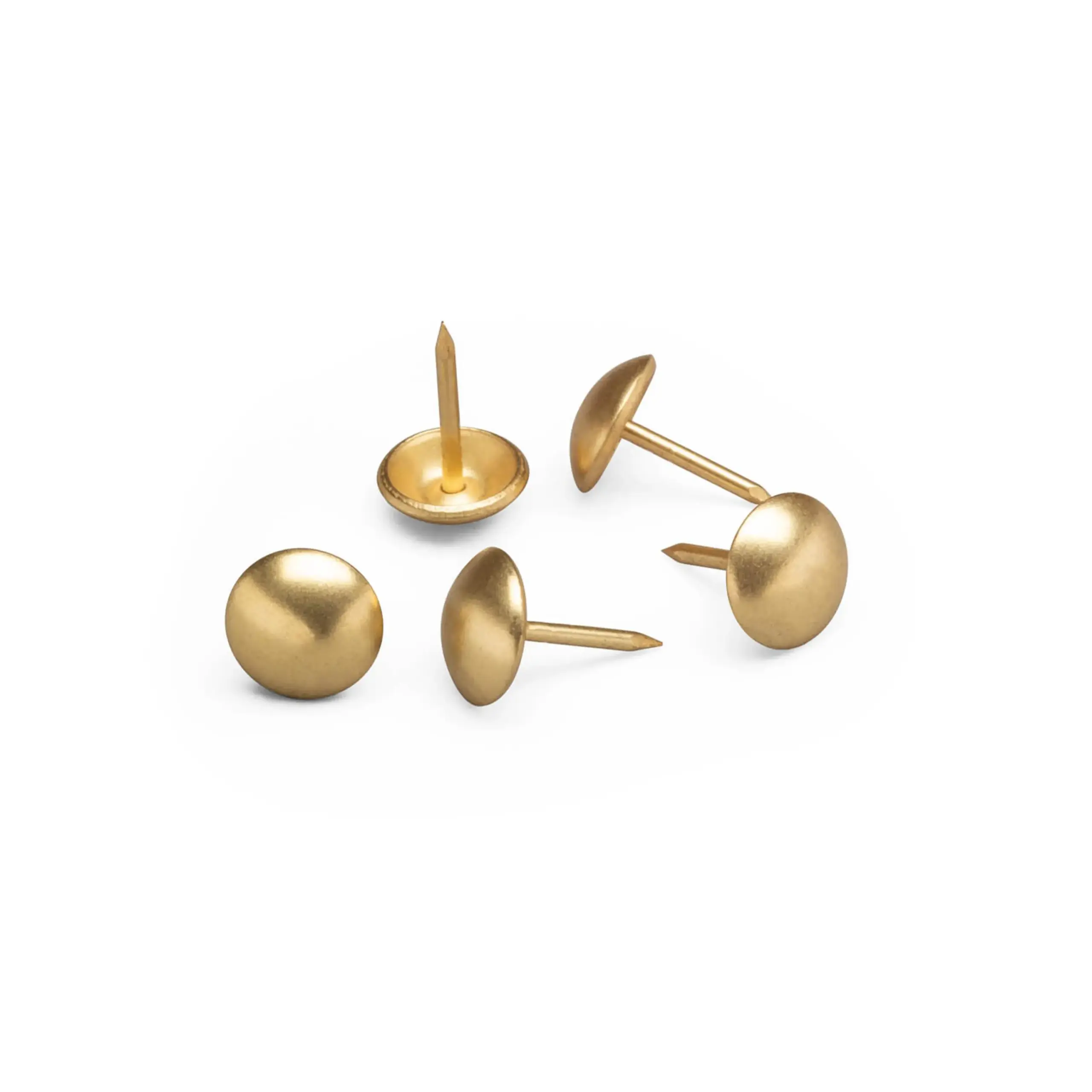 Nail N1 Mt Gold Matt 03 | Nails & Buttons