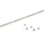 Strip NHT N2 Mt Nickel Matt 04 | Nails & Buttons