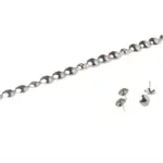 Strip NHT N3 Dark Chrome 08 | Nails & Buttons