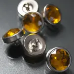 Button TTKD 03 Yellow | Nails & Buttons