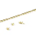 Strip NHT N2 Mt Gold Matt 03 | Nails & Buttons