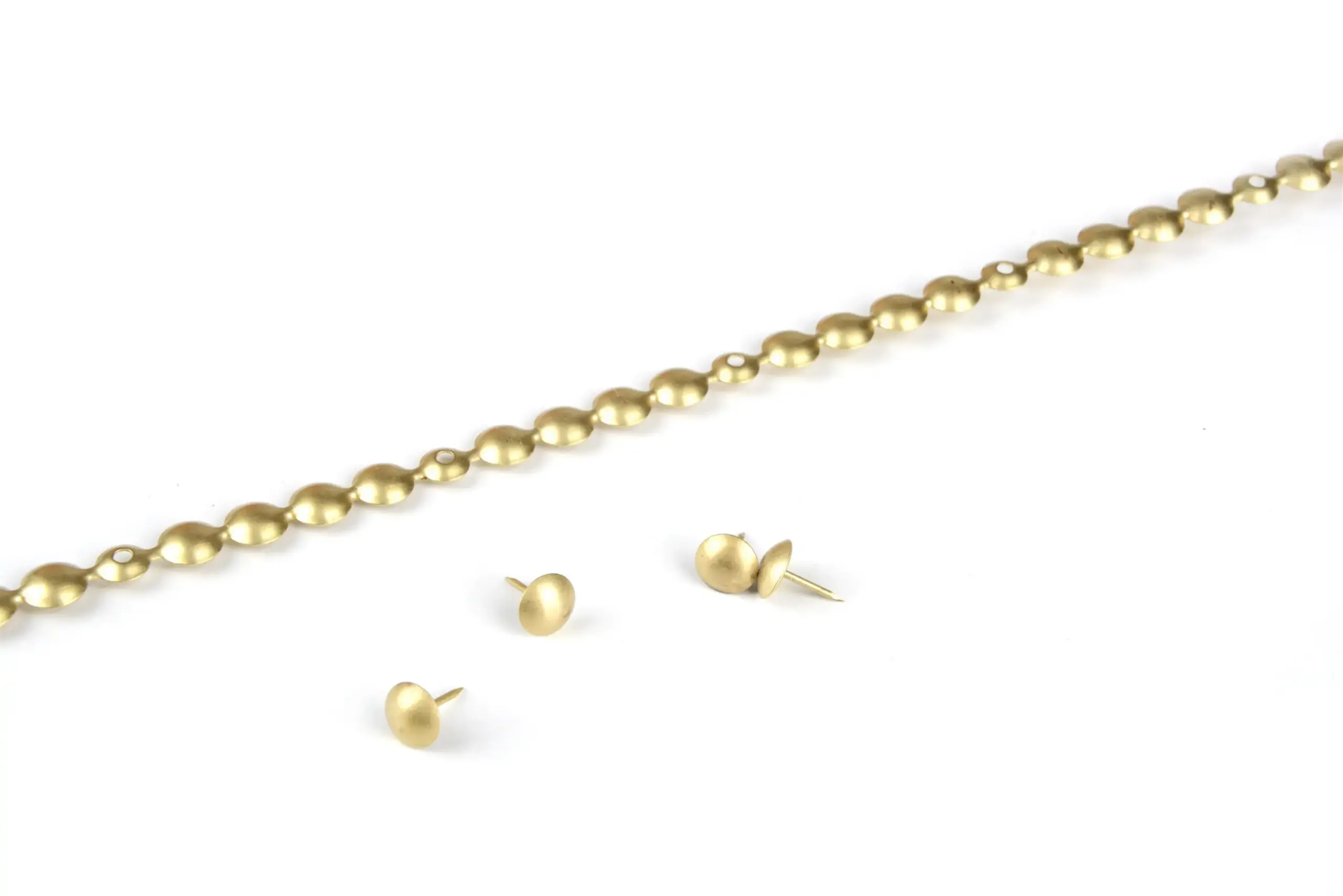Strip NHT N2 Mt Gold Matt 03 | Nails & Buttons