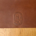 Beer Placemat in Crazy Horse leather (LP002) | Placemats & Coasters