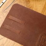 Beer Placemat in Crazy Horse leather (LP002) | Placemats & Coasters