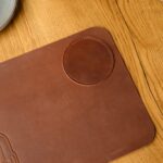 Beer Placemat in Crazy Horse leather (LP002) | Placemats & Coasters