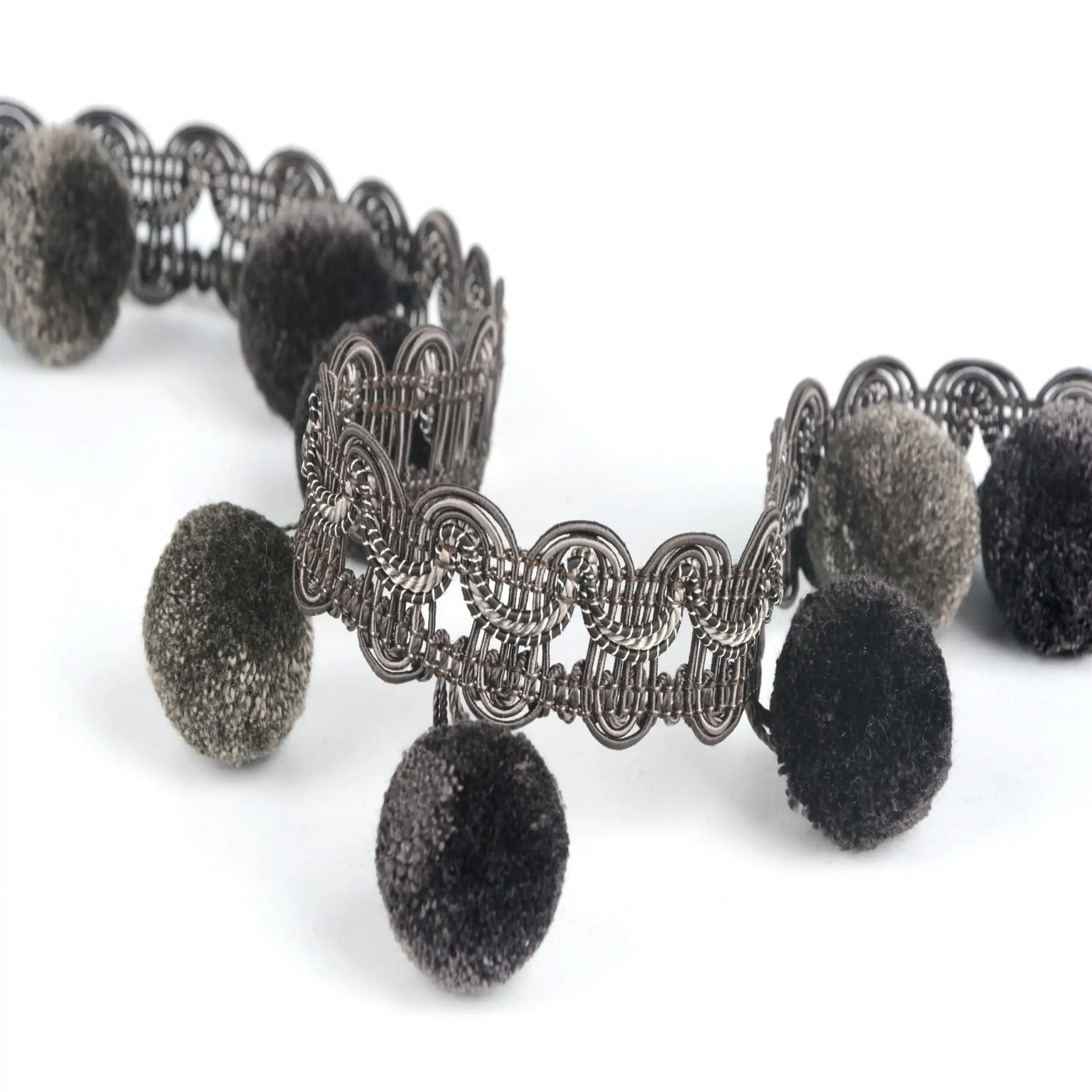 Graphite 1607 | Braids & Ribbons