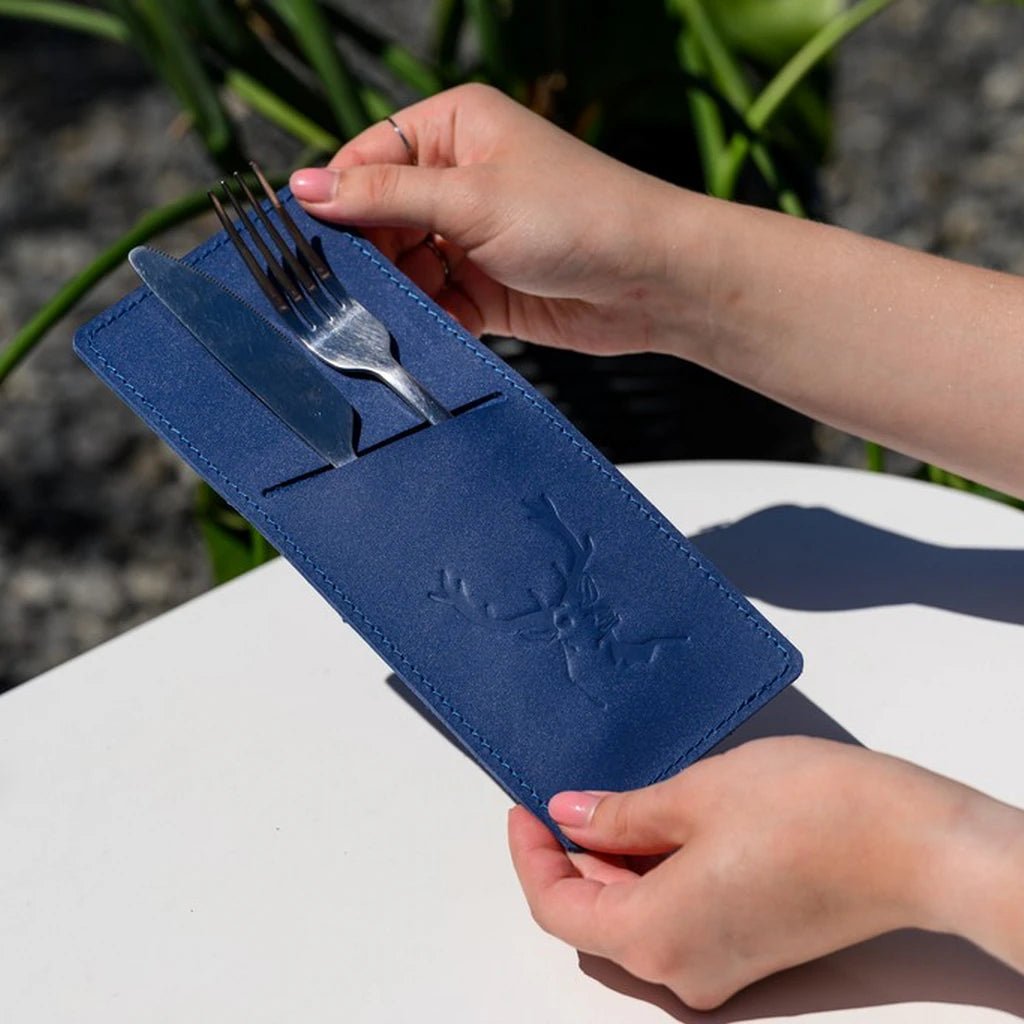 Cutlery Case in Capri Leather (LC02) | Cutlery Holders