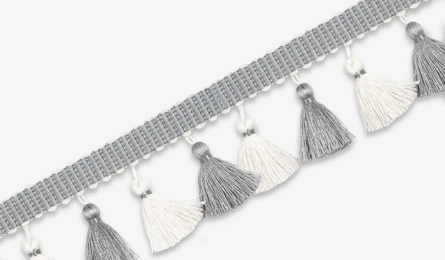 Mineral Grey 13 | Braids & Ribbons