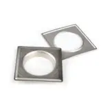 DECORING SQUARE 40 MM Satin Nickel | Decoring
