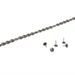 Strip NHT N1 Metal Black 12 | Nails & Buttons
