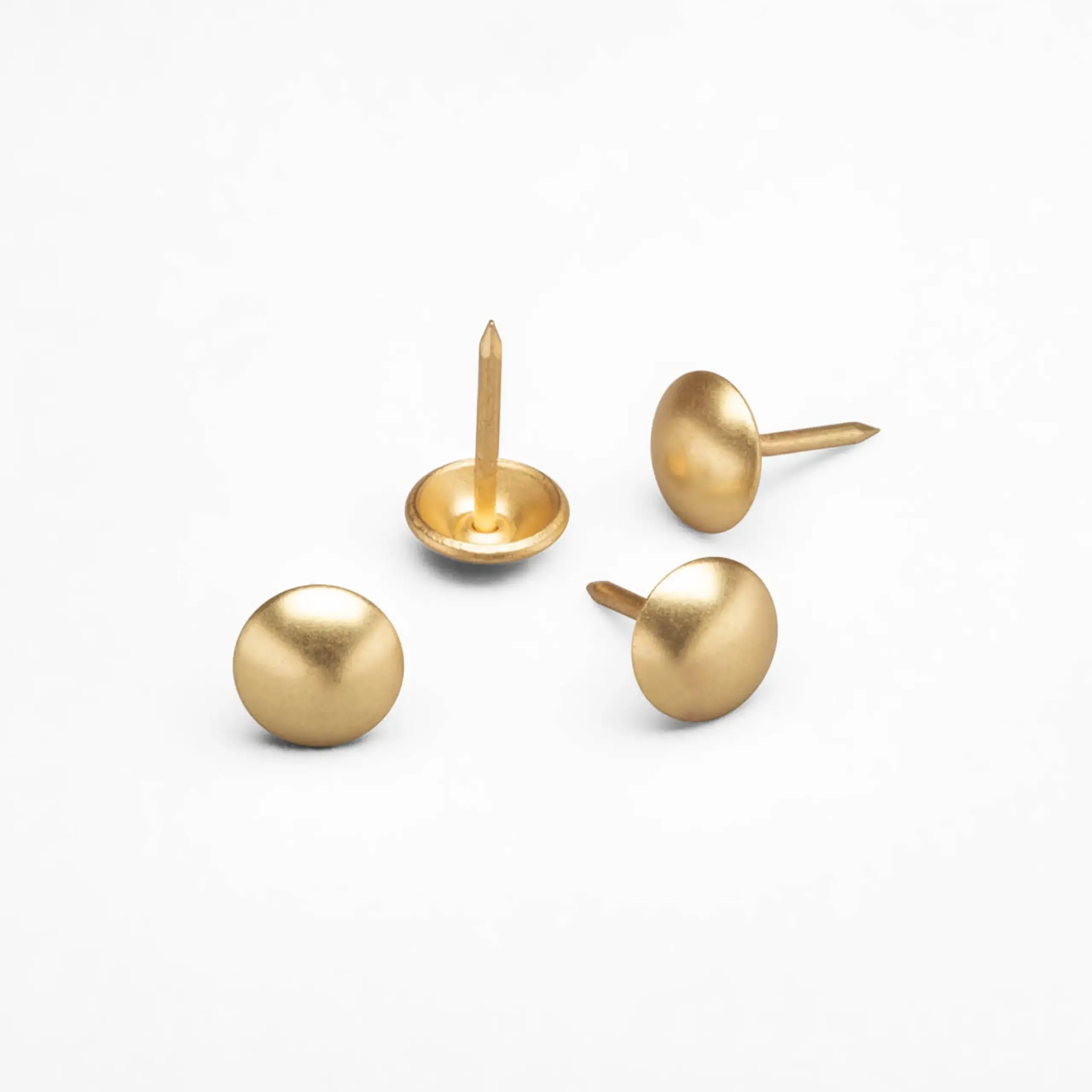 Nail N2 Mt Gold Matt 03 | Nails & Buttons
