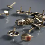 Nail KR N2 Black 02 | Nails & Buttons