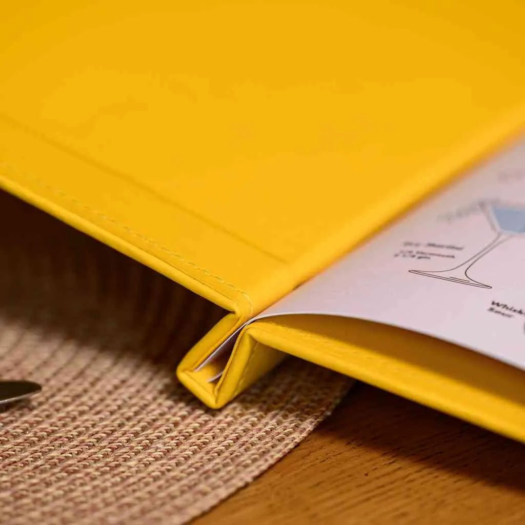 Faux Leather Menu Cover (FM01A4) | Faux Leather