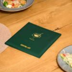 Faux Leather Menu Cover (FM02A10) | Faux Leather