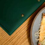 Faux Leather Menu Cover (FM02A10) | Faux Leather
