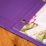 Faux Leather Wine List Menu Cover with hidden screws (FM02A6) | Faux Leather