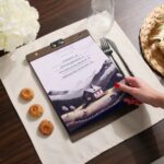 Hardcover Menu Board with Fixing Plank (PP12A4) | Hardcover Menu Board