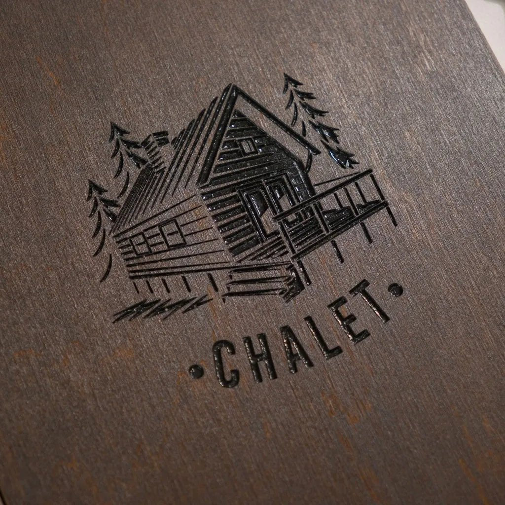 Hardcover Wooden Menu Cover (PM02A2) | Wooden Menu Covers