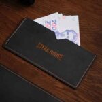 Leather Bill Holder Clutch (LH04) | Check Presenters