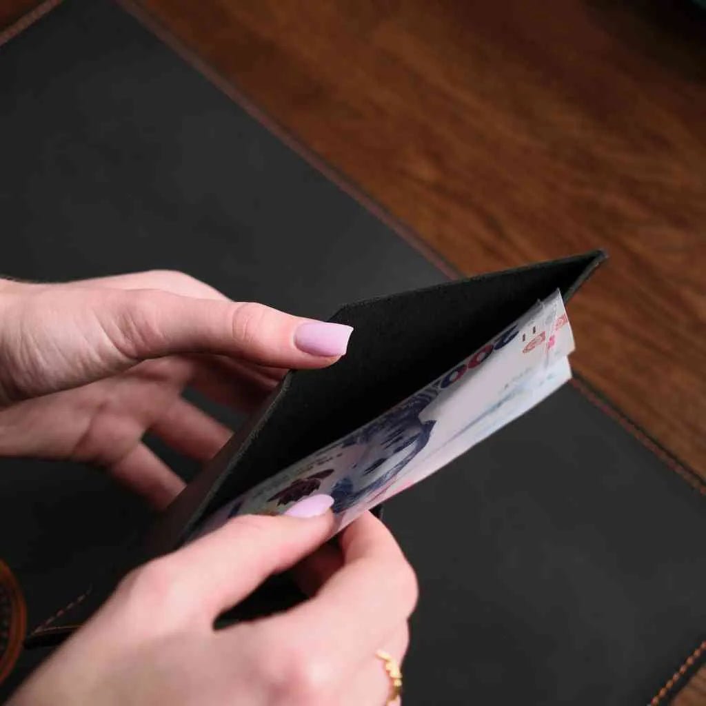 Leather Bill Holder Clutch (LH04) | Check Presenters