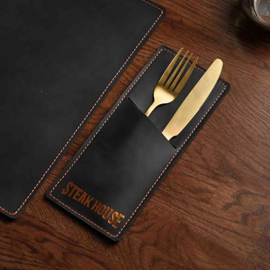 Leather Cutlery Case (LC02) | Cutlery Holders