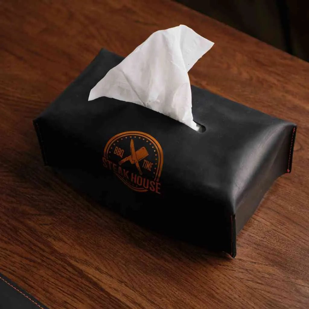 Leather Tissue Box (LNH01) | Napkin Storage