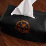 Leather Tissue Box (LNH01) | Napkin Storage
