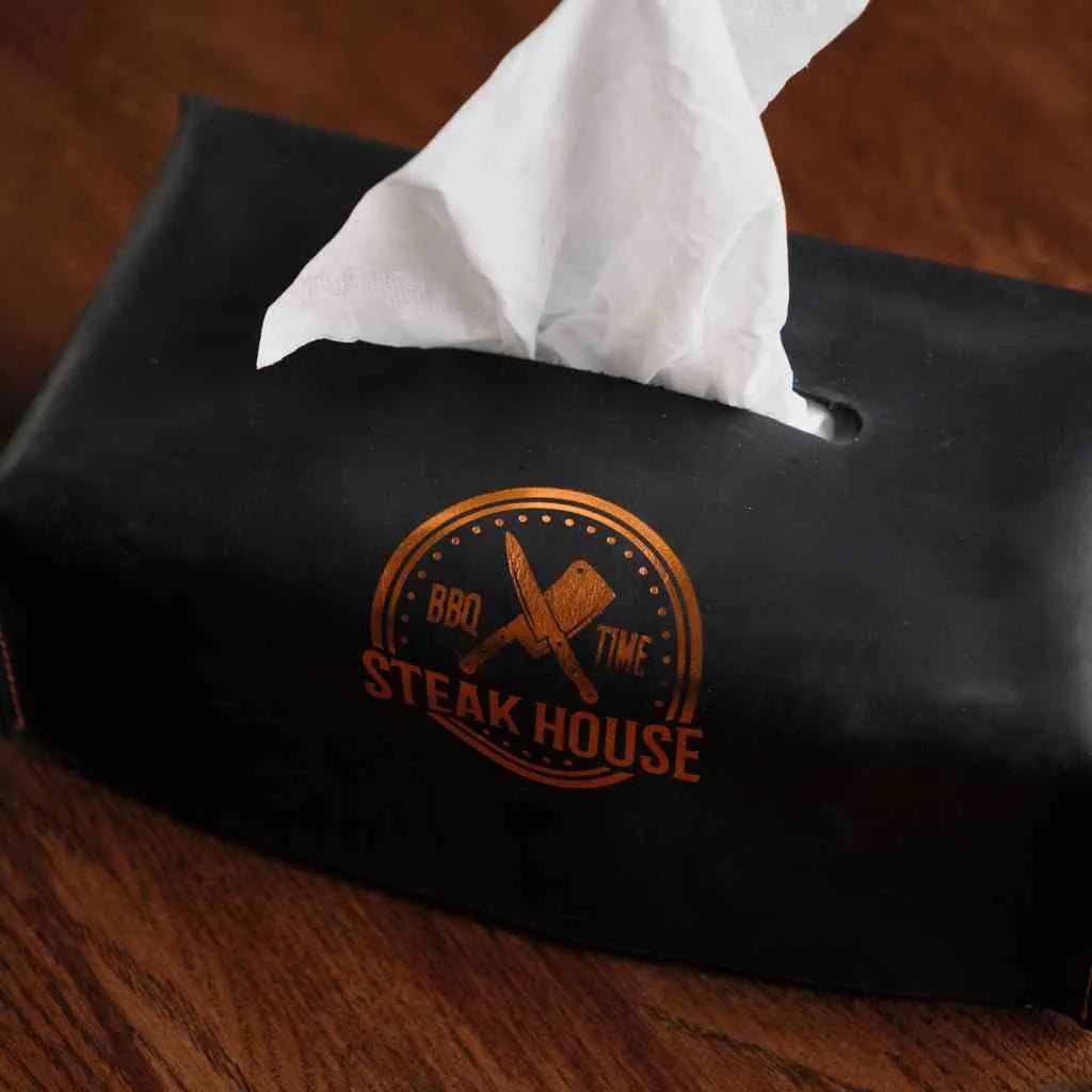 Leather Tissue Box (LNH01) | Napkin Storage