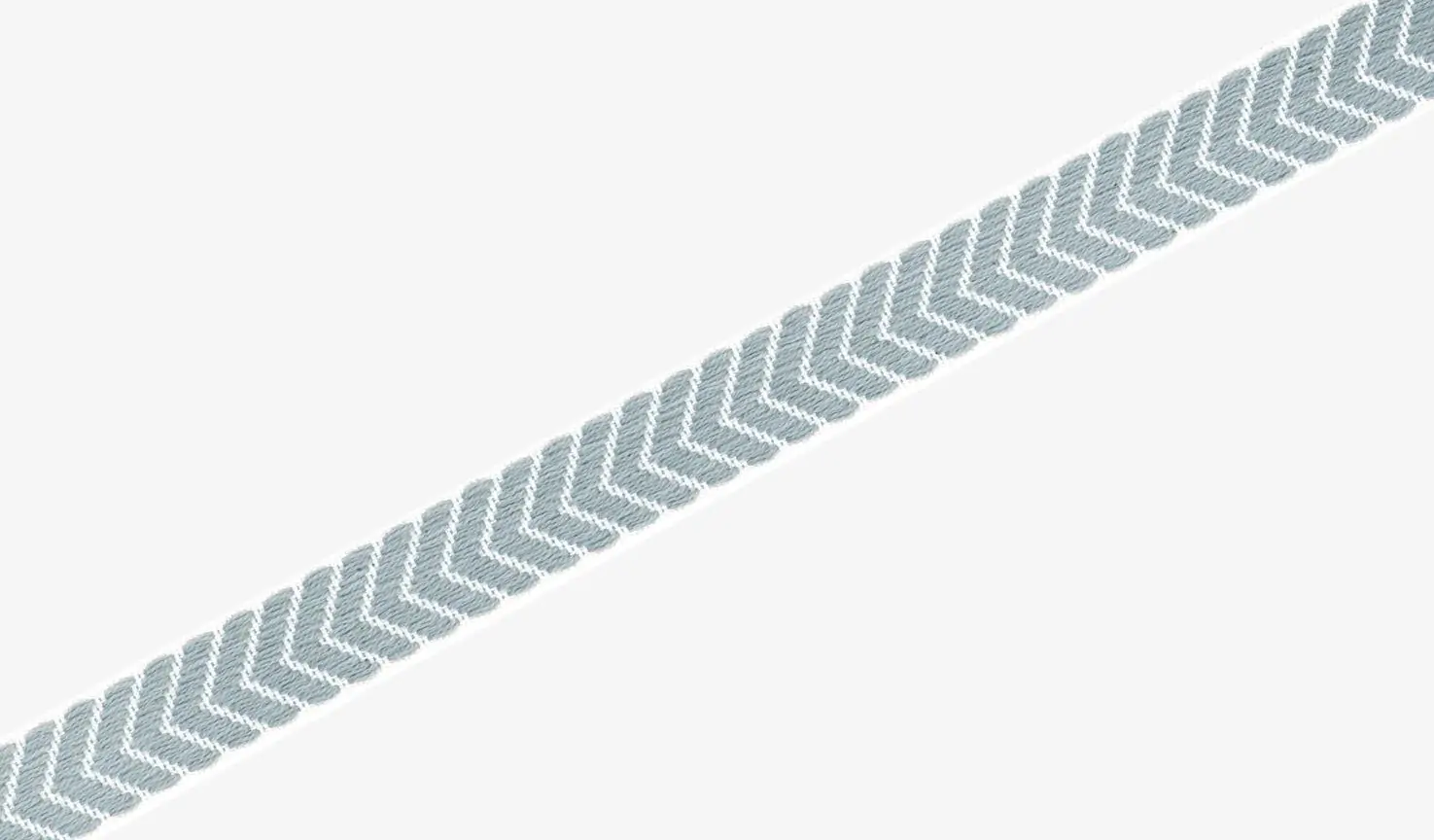 Mineral Grey 13 | Braids & Ribbons