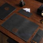 Rectangular Placemat in Crazy Horse leather (LP001) | Placemats & Coasters