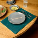 Rectangular Placemat in Crazy Horse leather (LP001) | Placemats & Coasters