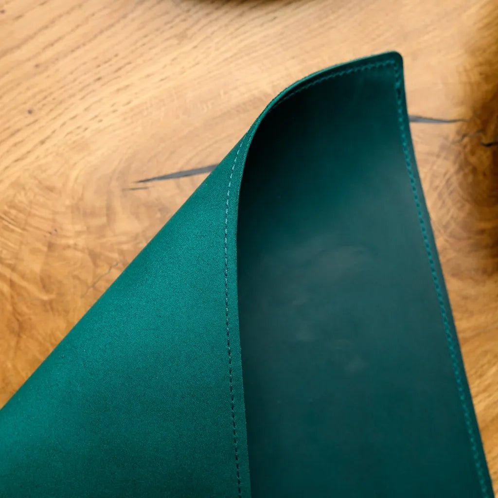 Rectangular Placemat in Crazy Horse leather (LP001) | Placemats & Coasters